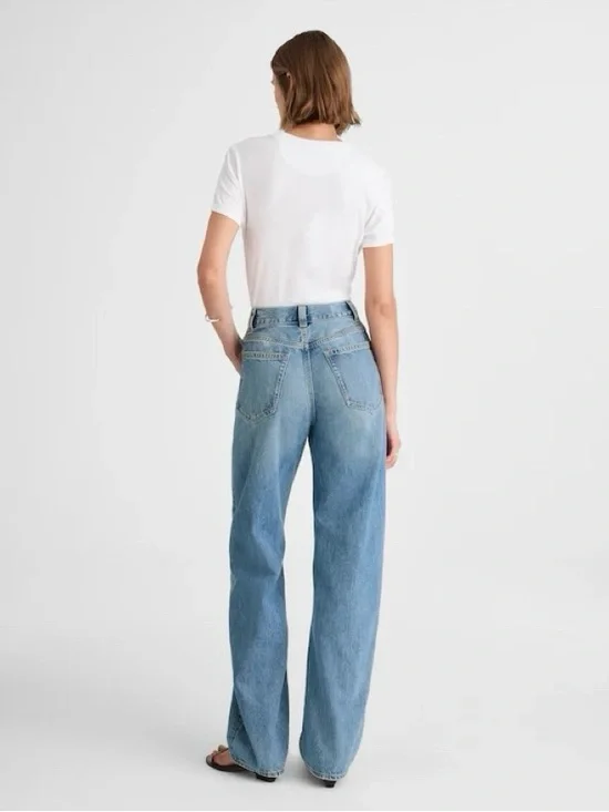 Madewell The Balloon Jean in Dobbins Wash Size 26 - Picture 4 of 10